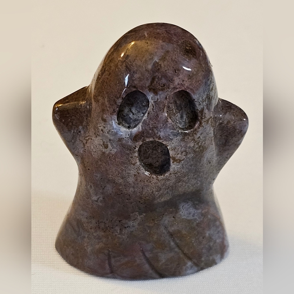 Ocean Jasper Crystal Ghost Halloween